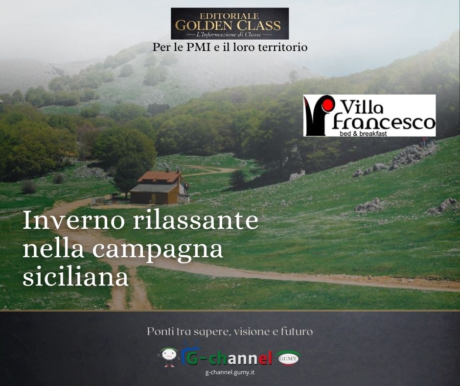 Inverno rilassante nella campagna siciliana